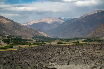 Nature in Wakhan Corridor in Afghanistan
