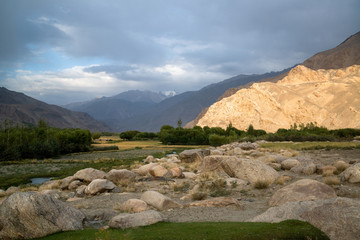 Nature in Wakhan Corridor in Afghanistan