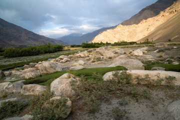 Nature in Wakhan Corridor in Afghanistan