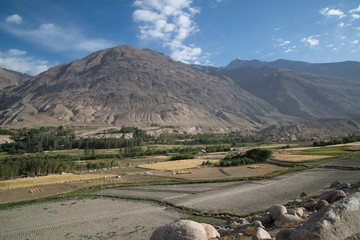 View in Wakhan Corridor in Afghanistan