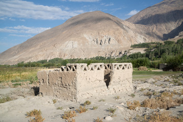 Village in Wakhan Corridor in Afghanistan