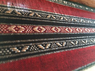 Local fabric pattern built by local wisdom of Wiang Sa District, Nan 