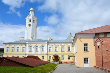 Fototapeta na wymiar St. Sergius Church in the Novgorod Kremlin