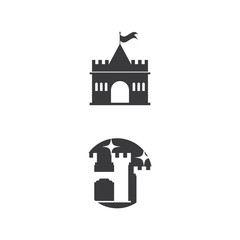 Castle Logo Template vector symbol