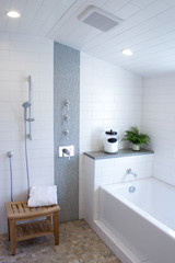 Interior of Modern Bathroom