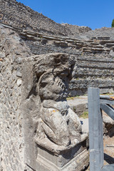 Pompeii, an ancient Roman city near modern Naples in the Campania region of Italy, that was buried under 4 to 6 m of volcanic ash and pumice in the eruption of Mount Vesuvius in AD 79. 