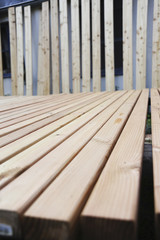 Lärchen Terrassenbretter, Lasur, Lack, Streichen