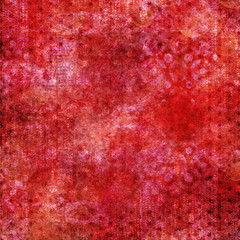 Bright Red Abstract Background Illustration