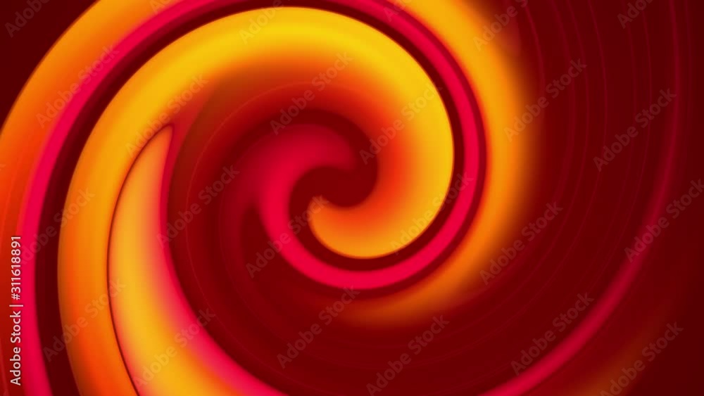 Poster red yellow abstract gradient background animate slowly and cyclically. 4k smooth seamless looped ani