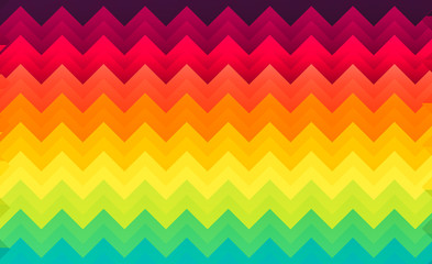 Rainbow wave for background, abstract colorful wave line