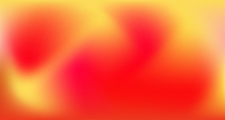 Red Yellow Pink Tropical Gradient Background. 