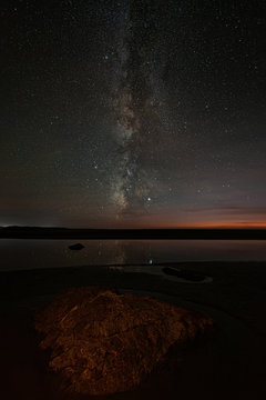 The Night Sky at a Northern California Beach