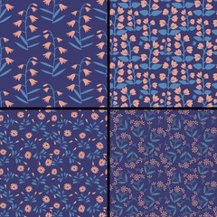 Seamless patterns set