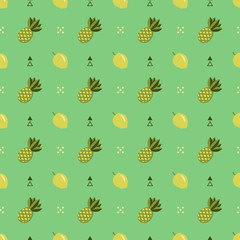 Seamless fruits pattern