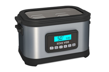 Fototapeta premium Sous vide machine, 3D rendering