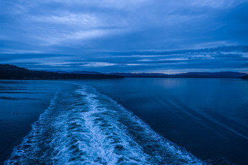 Leaving Vancouver Island