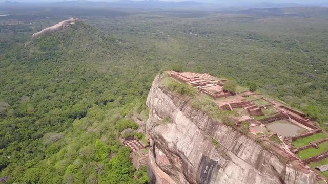 Aereal view of Sri Lanka, the old Ceylan