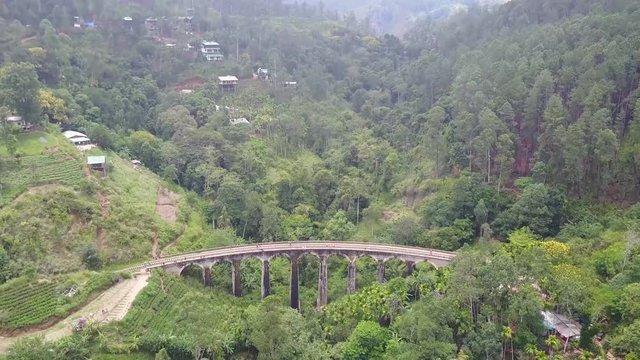 Aereal view of Sri Lanka, the old Ceylan