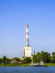 Kraftwerk Dürnrohr, Österreich, NIederösterreich, Donauraum,