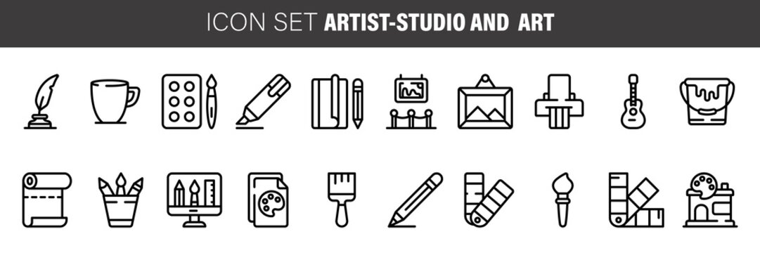 Artist Studio Vector Art, Icons, and Graphics for Free Download