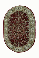 view on a Persian carpet with ornament