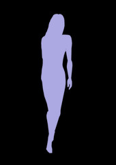 Stempel w kształcie kobiety  © Bernadeta