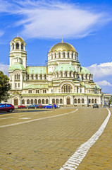 Fototapeta na wymiar Sofia, Alexander Nevski Kathedrale, Bulgarien