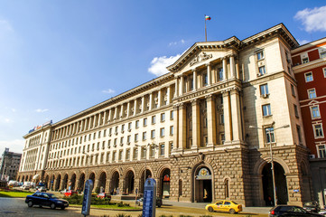 Fototapeta premium Sofia, Amtssitz des Präsidenten, Bulgarien