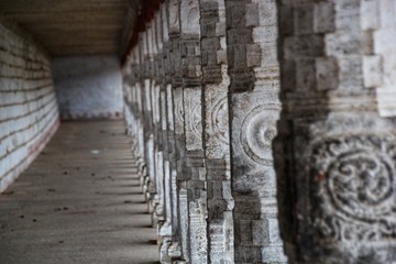 wall of an old house
