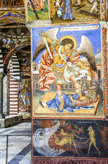 Rilakloster, Bulgarien, Rilagebirge, Rila