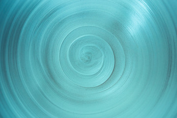 close-up view spiral lines of abstract background with copy space, trendy aqua menthe color