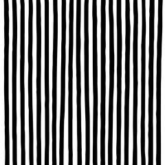 Hand drawn vertical parallel black thick lines on white background. Straight lines marker sketch for graphic design