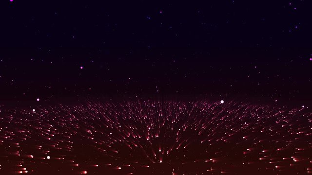 Abstract animation design for Large Hadron Collider particles explosion hi tech video projects. Abstract space universe galaxy motion graphic.
