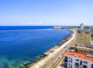 Havanna Vieja, Altstadt, Malecon, Kuba, Havanna