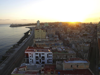 Havanna Vieja, Altstadt, Malecon, Kuba, Havanna