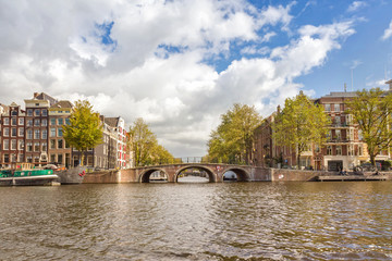 Naklejka premium Amsterdam, Netherlands