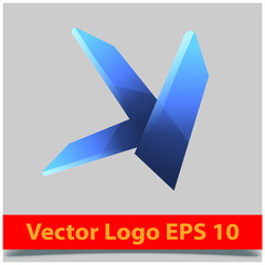 Abstract, modern letter decorative font with gradient and solid. Decorative monogram alphabet