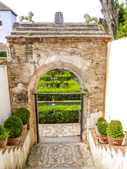 Granada, Spanien, Alhambra und Gartenanlage Generalife, Andalusi