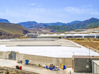 Spanien, Andalusien, Almeria, Mar del Plastico, Anbaufächen in
