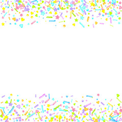 Sprinkles grainy. Cupcake dessert bakery confetti