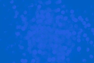 Blue gradient background. Blurred lights abstract background