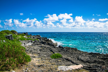 sea and blue sky