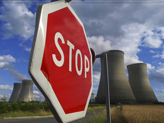 AkW, Atomkraftwerk im Loiretal bei Benne Ouzover sur Loire, Fran