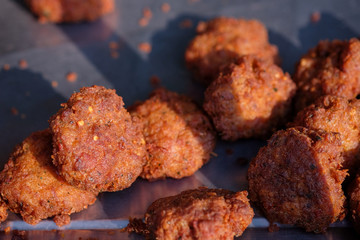 Deep Fried Minced Pork. Thai Food.