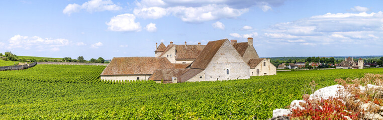 Fototapeta na wymiar Burgund, Frankreich, Clos De Vougeot