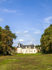 Fototapeta na wymiar Chateau de la Chatonniere, Frankreich, Loire-Tal