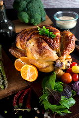 chicken with vegetables