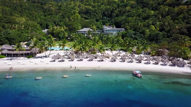 beach in St Lucia
