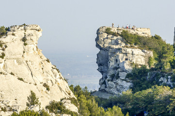 Les Baux Provence, Stadt am Felsen, Frankreich, Provence