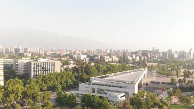 Bicentenario Park in Santiago, Chile